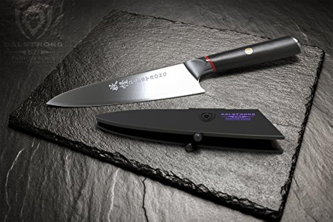 Dalstrong Cuchillo de chef de acero japonés