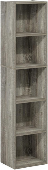 Estantería para libros 5 niveles, cubos - Luder