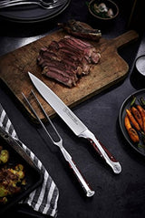 Martillo Stahl Carving cuchillo y tenedor Set