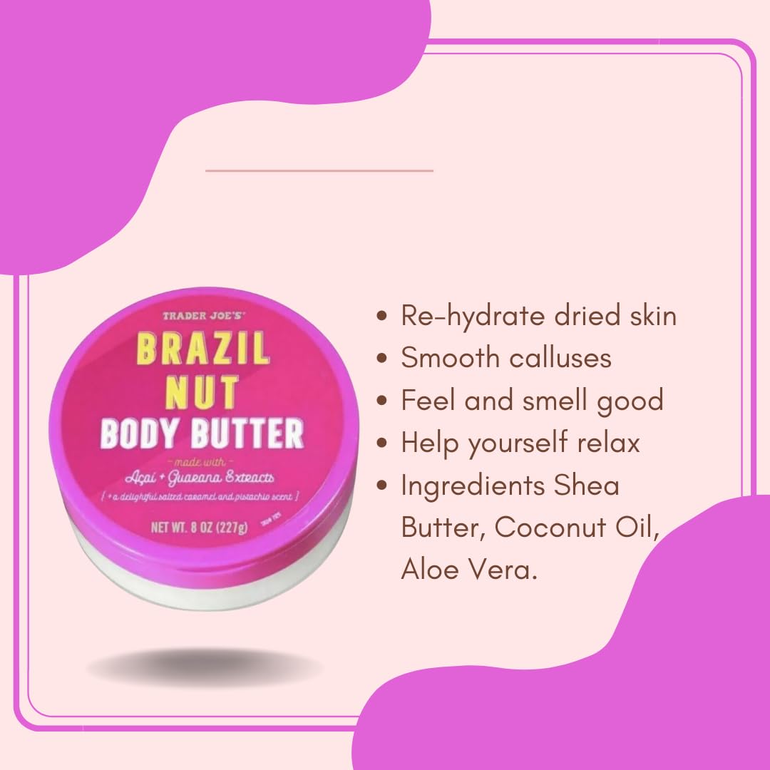 Manteca Corporal de Nuez de Brasil - Pack de 3