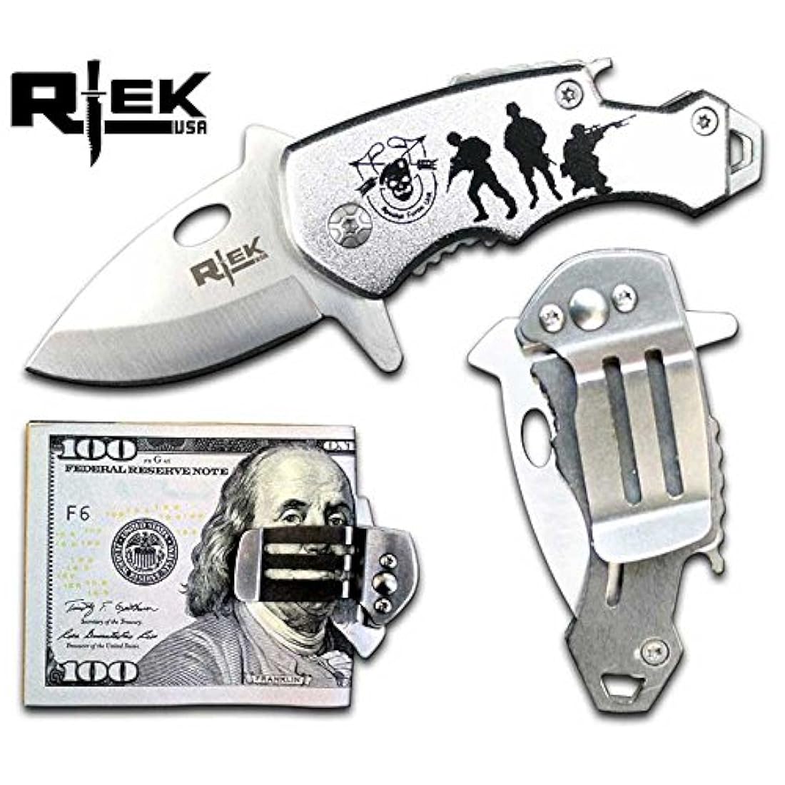 RTek USA - Abrebotellas táctico para dinero