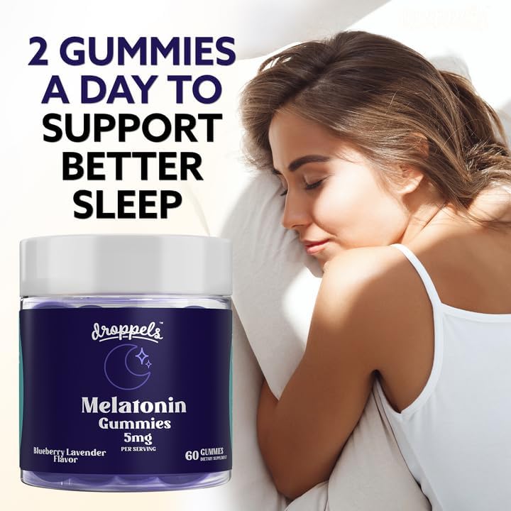 Gomitas vegana para apoyo al sueño, 60 unidades 5 mg,