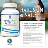 Vitaminas para Cabello Piel y Uñas