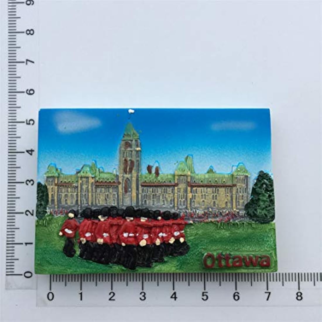 Imán de nevera de Ottawa - Canadá en resina 3D,