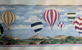 cenefa diseño Globo de aire caliente