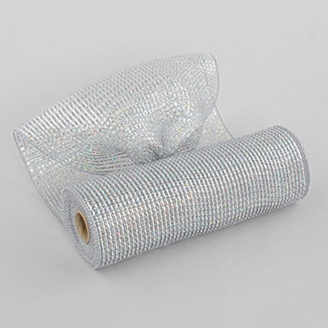 10 "de malla de poliéster rollos Deluxe de ancho Platino