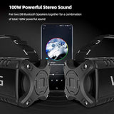 Altavoz Bluetooth inalámbrico de 50 W (70 W) con batería