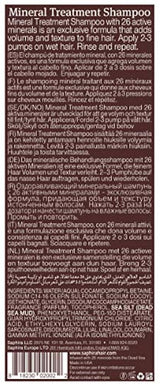 Champú Tratamiento Saphira Mineral