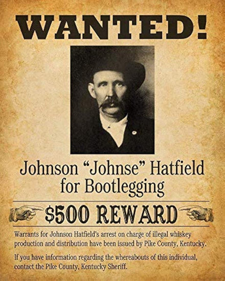 Bootleggers Wanted Art Prints - Conjunto de cuatro fotos