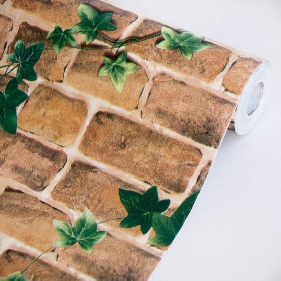 Vinilo autoadhesivo para pared estilo ladrillos 17.7 x 394