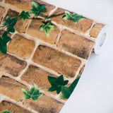 Vinilo autoadhesivo para pared estilo ladrillos 17.7 x 394