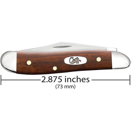 Cuchilla de bolsillo marrón para caza