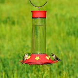 Perky-Pet 209B Our Best - Comedero de colibrí de vidrio, rojo, 30 onzas