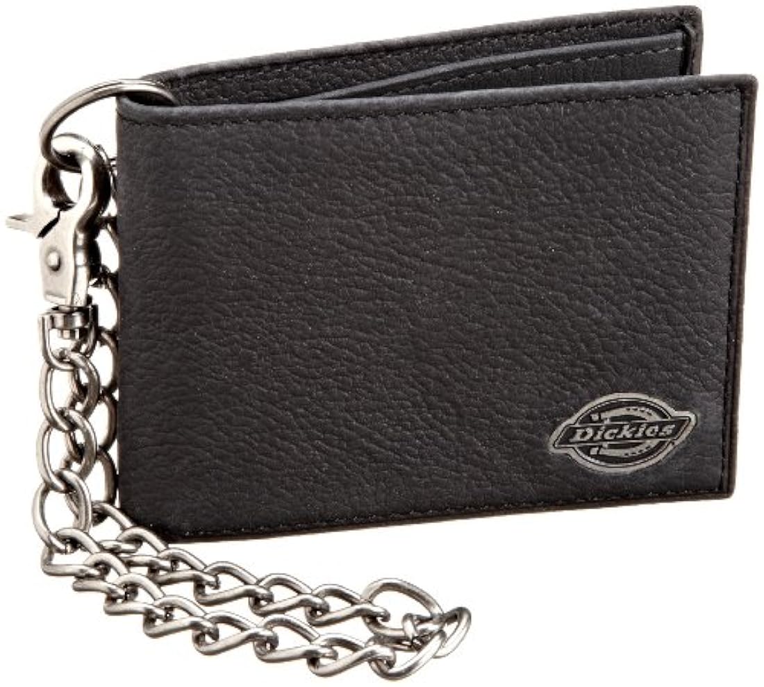 Cartera con cadena biplegable para hombre