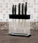cuchillo de cocina encimera de almacenamiento.