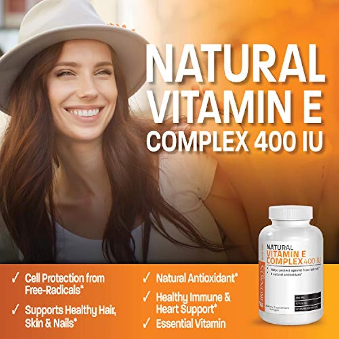 Compuestos Bronson con vitamina E natural