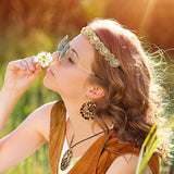 Disfraces 6 piezas 60s 70s hippie traje
