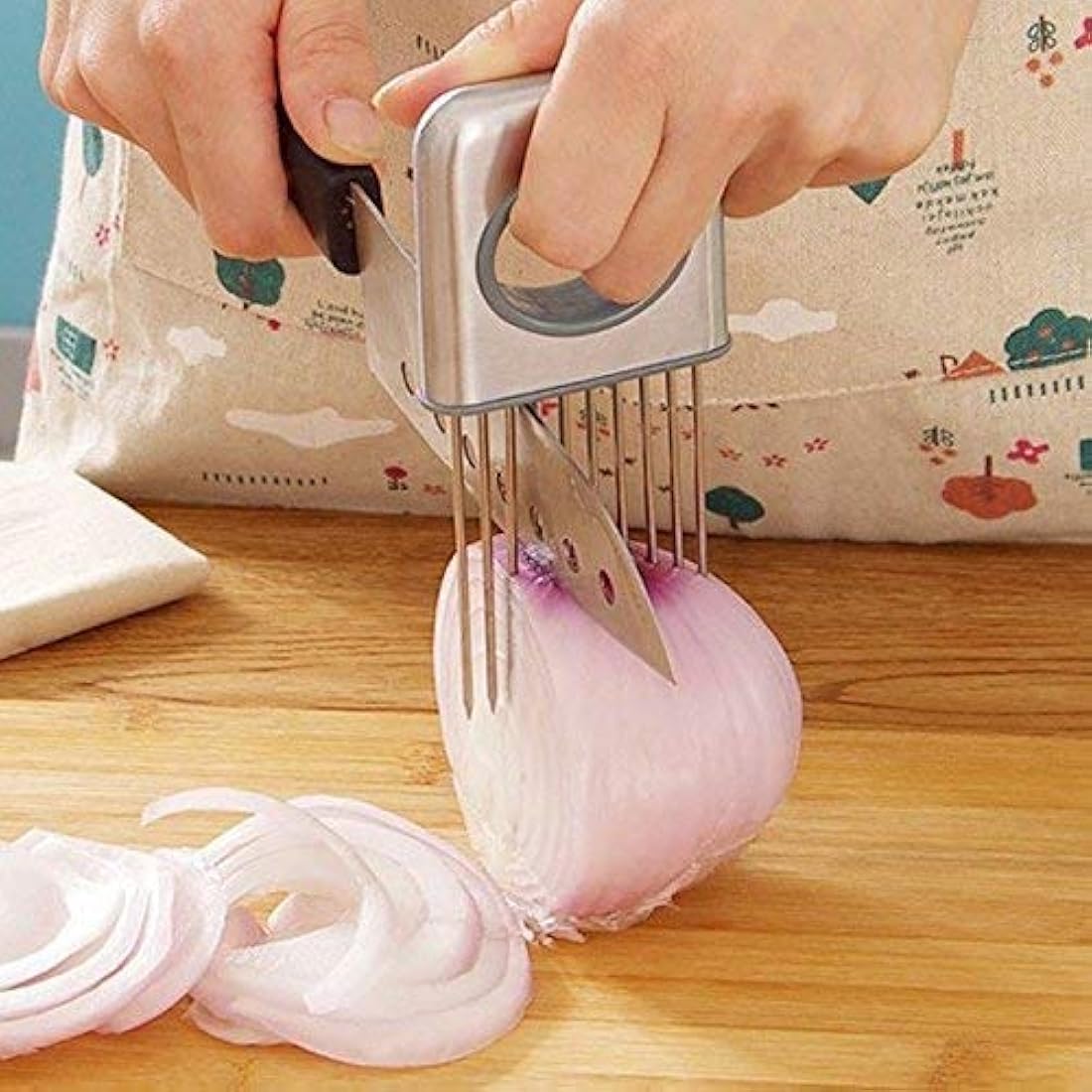 Cortador de cuchillos de acero inoxidable con 10 puntas