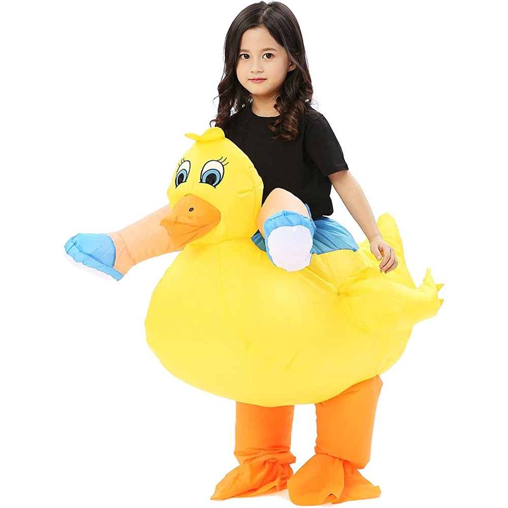 Disfraz inflable de pato talla S