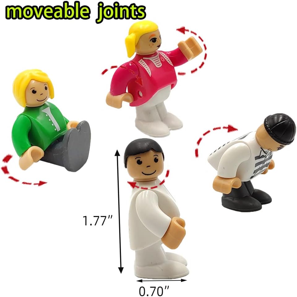 Figuras de Acción para Niños - Juguetes de Profesiones 14 Pcs