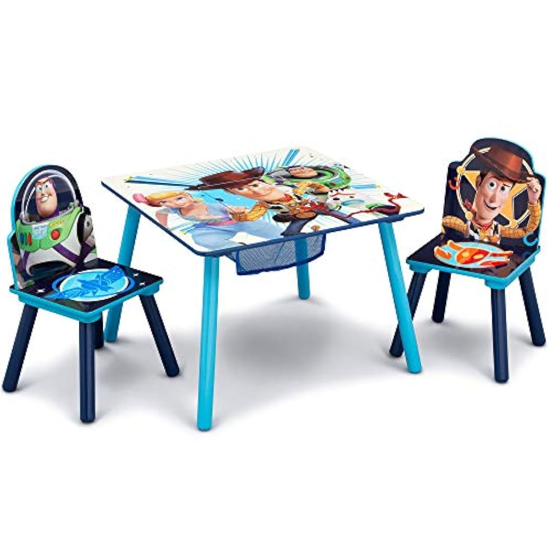 Delta - Juego de mesa y silla para niños con almacenamiento
