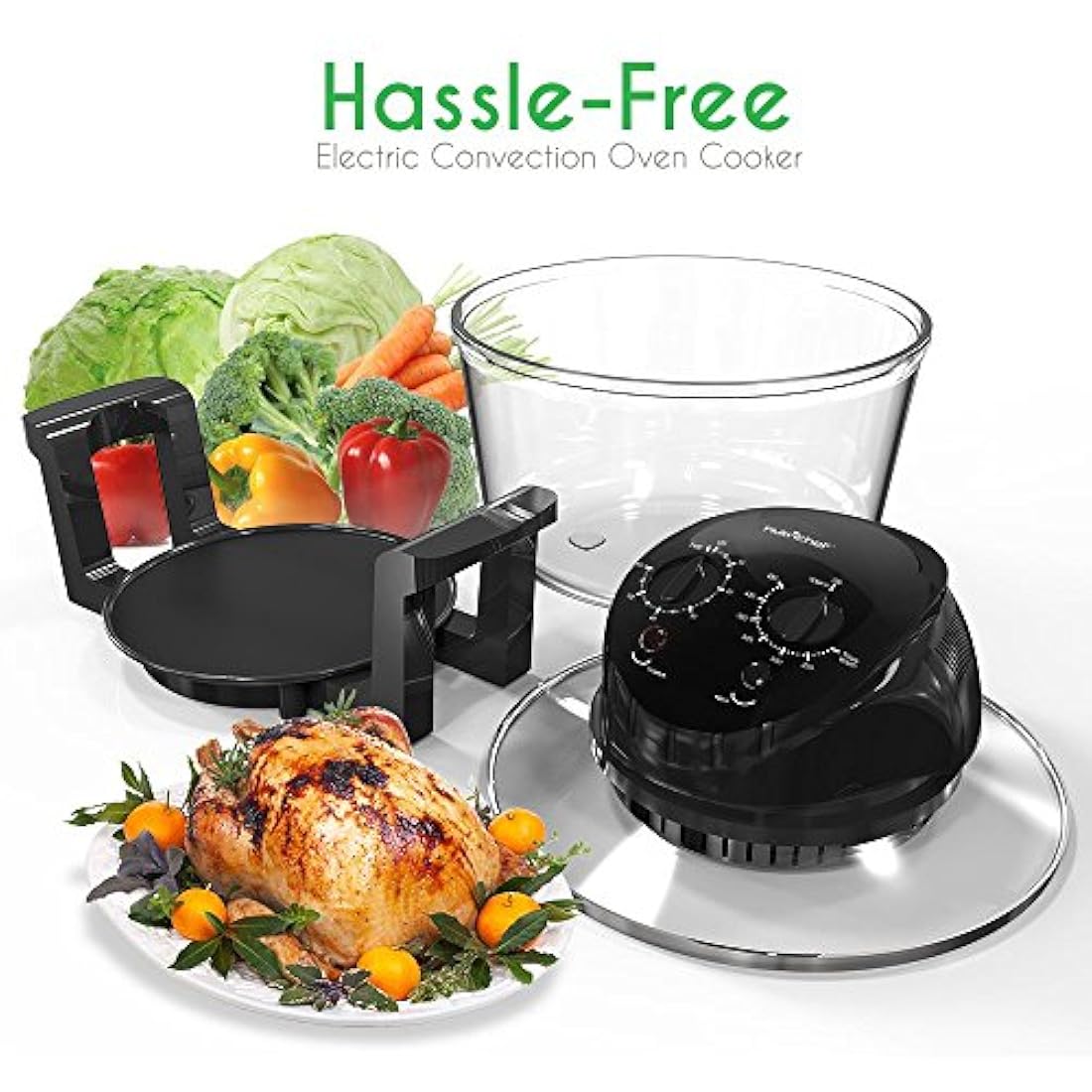Horno tostador de convección - Freidora NUTRICHEF PKCOV45