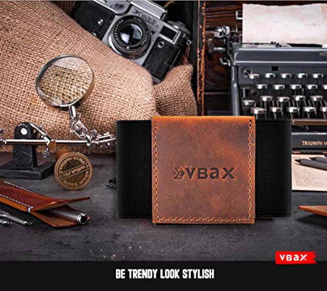 Cartera delgada minimalista para hombres y mujeres  VBAX