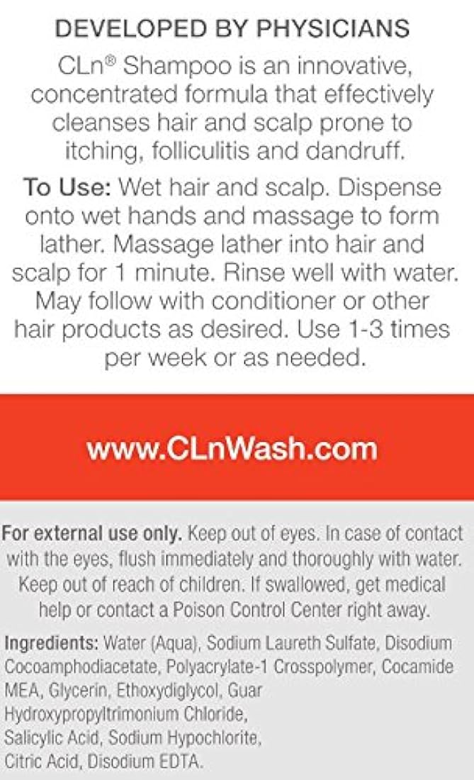 Champú para cuero cabelludo propensos a folliculitis