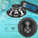 Parlanteso  Altavoces coaxiales de Titanio LANZAR MX63