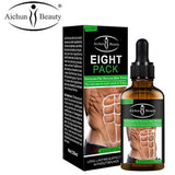 8 paquetes Aceite esencial abdominal para hombres 30 ml