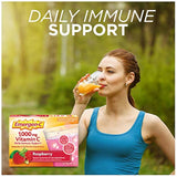 Emergen-C 1000 mg de vitamina C en polvo, con antioxidantes, vitaminas B y electrolitos, suplementos de vitamina C para apoyo inmune, mezcla de bebida libre de cafeína, sabor a frambuesa – Suministro de 60 unidades/2 meses