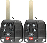keylessoption Keyless Entry Remote Uncut Blade Fob Shell)