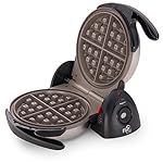 Wafflera color negra y plateada