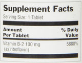 Optimum vitamina B-2 tabletas, 100 mg, 100 unidades