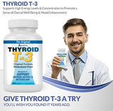 Suplemento Thyroid T-3 Radical Booster Metabólico 180 cáp