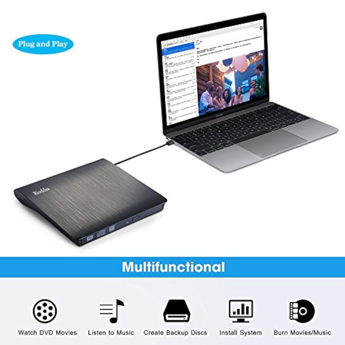 Unidad de DVD externa