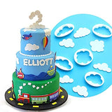 cortadores de fondant para tartas 5 unidades - PalkSky