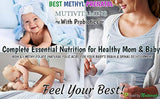 Power By Naturals - Best Methyl Prenatal Vitamins with Probiotics, l-methylfolate, Methylcobalamin (Active B12), Iron, Iodine - All Essential Nutrients for Healthy Mom and Baby -60-Caps-Dr Formulated