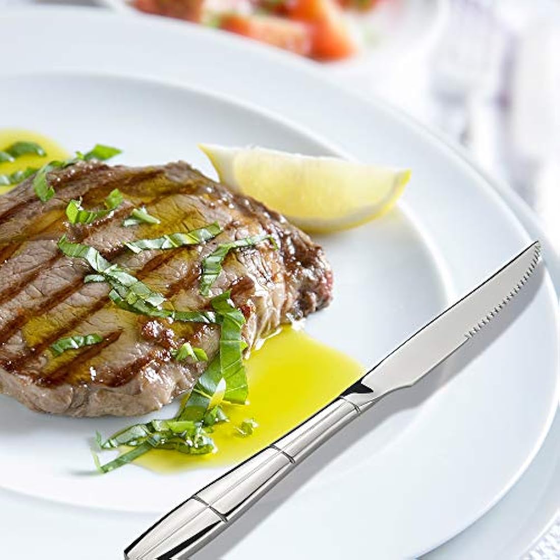 Cuchillos de mesa acero inoxidable, 9.37 -Eagrye