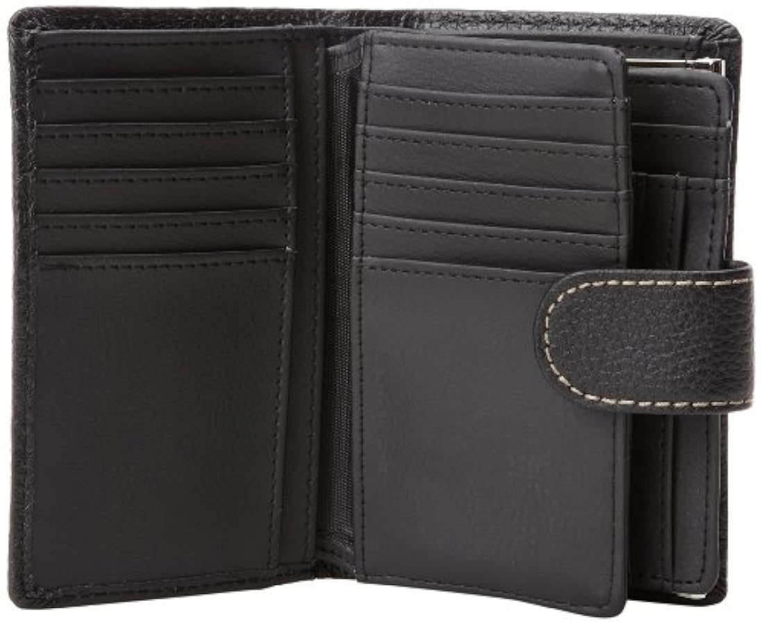 Cartera de piel con índice