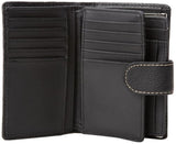 Cartera de piel con índice