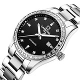 Pareja Reloj mecánico automático Reloj de cristal