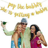 Decoración para fiestas con purpurina dorado. Marca Pyle