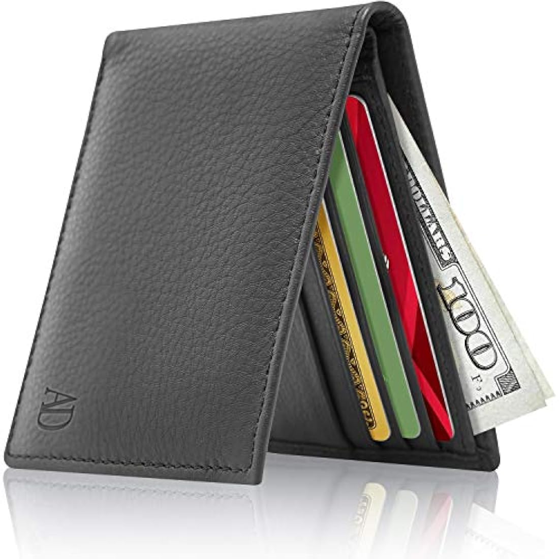 Billeteras de cuero fino para hombres