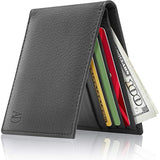 Billeteras de cuero fino para hombres