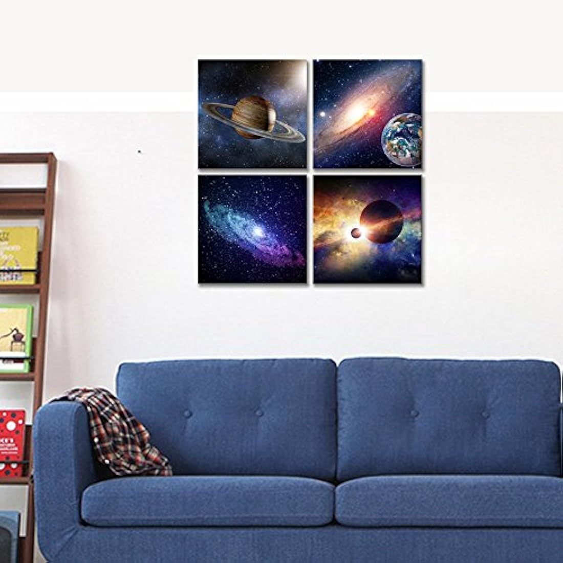Pinturas sobre lienzo para recámara hogar decoraciones