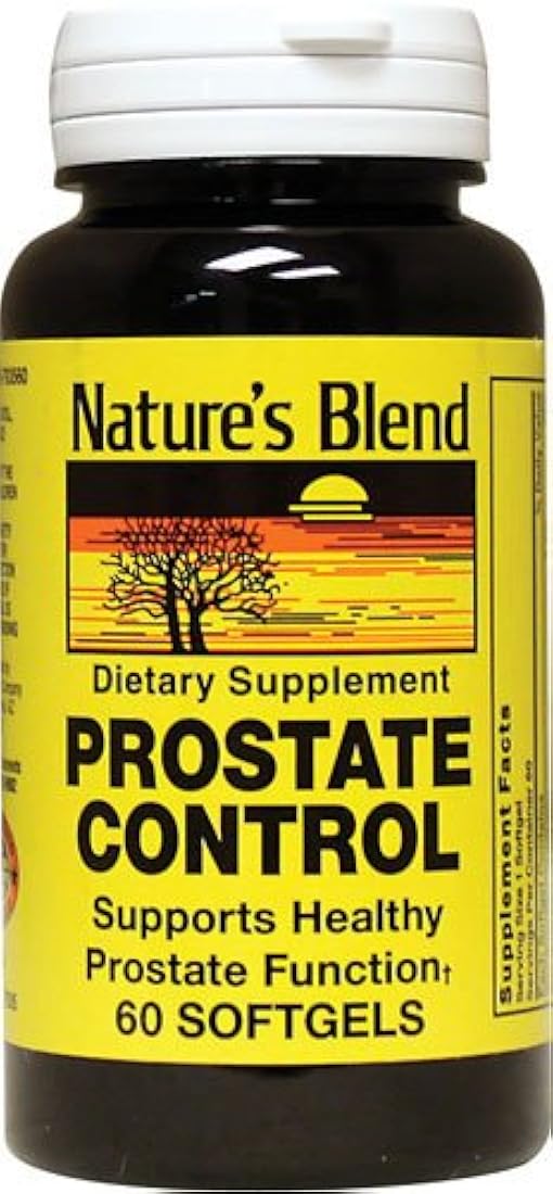 Mezcla de la naturaleza próstata Control 60 softgels