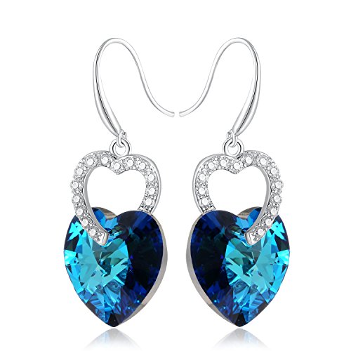 Pendientes en forma de corazón