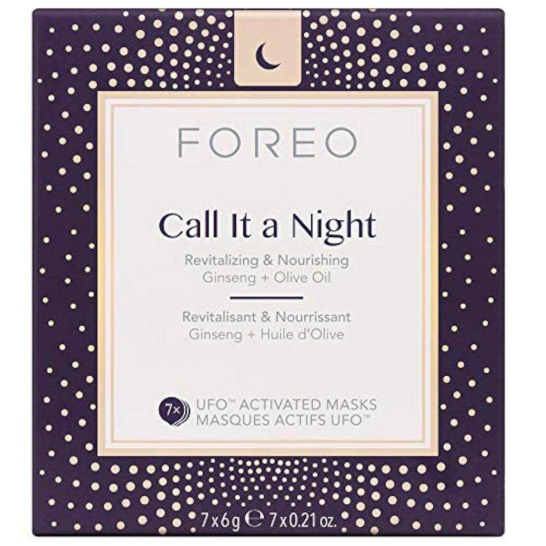 Máscara FOREO con ovoactivada