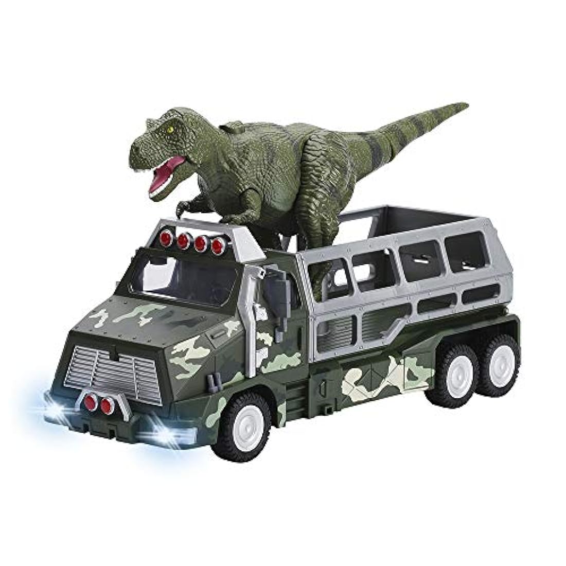 Juego de dinosaurios de juguete para niños y niñas (9.1 in)